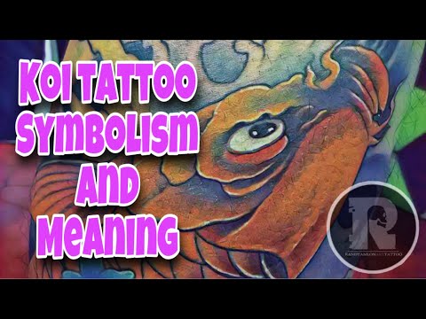 Koi fish Tattoo Symbolism and Meaning