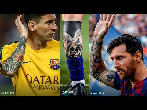 The Evolution Of Lionel Messi's Tattoo 🔴 Lionel Messi All Tattoo's Compilation Over The Years 🤯