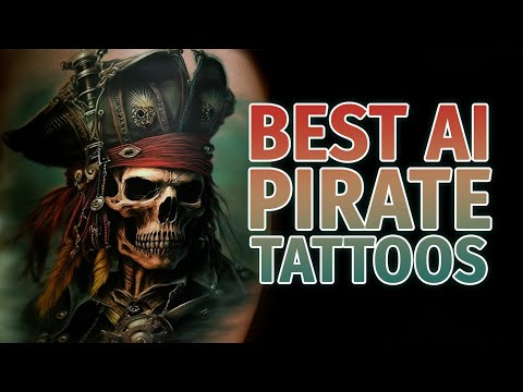 Incredible Pirate Tattoos Created by AI