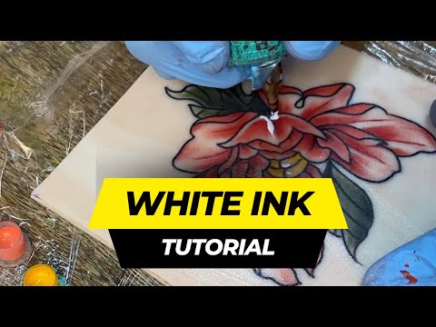 How To Use White Ink In Your Tattoos | Tattooing For Beginners