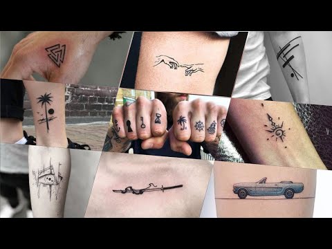 Small Tattoos for Men - Mini Tattoos for Men - Tiny tattoos