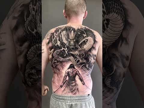 Dragon Tattoo Full Back - Stunning Tattoo Design Ideas For Man 2023