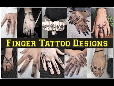 FINGER TATTOO DESIGNS , FINGER TATTOOS FOR MEN AND WOMEN , BEAUTIFUL FINGER TATTOO DESIGNS HD