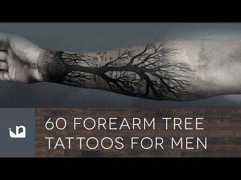 60 Forearm Tree Tattoos For Men