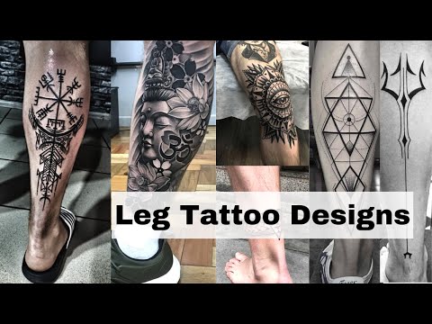 Best leg tattoos for men | Cool leg tattoos 2k22 | Simple leg tattoos for guys - Lets style buddy