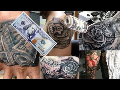 Top $ USA Rose Money Tattoo Ideas - [Inspiration Guide 2020]