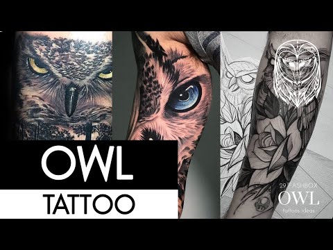 300 OWL Tattoos Ideas + Design (Tattoos ideas 2020 Guide)