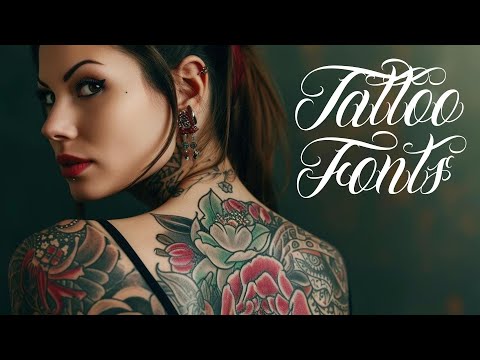 13 Tattoo Fonts To Ink Your Designs in Style