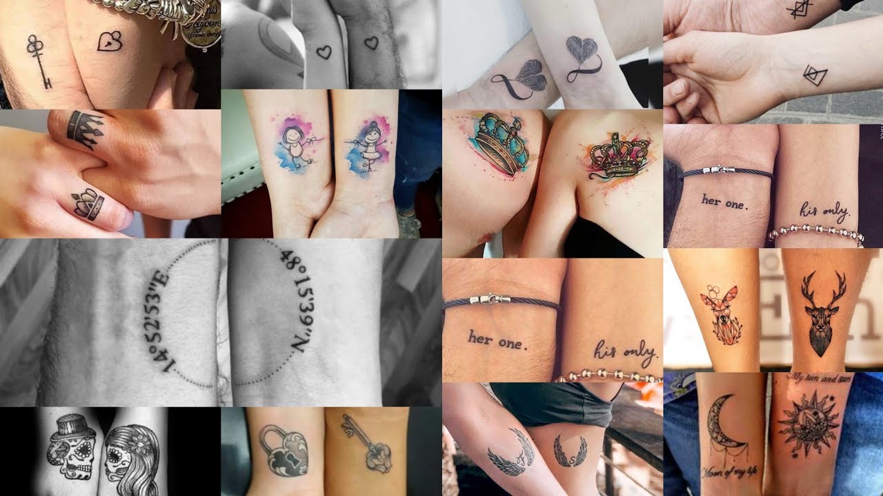 Best Couple tattoo design 2022 - Couple Tattoos - Matching tattoos