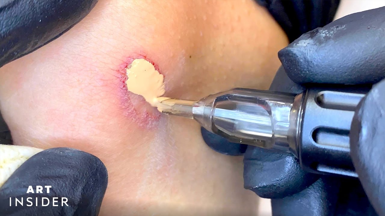 Camouflage Scars With Permanent Makeup
