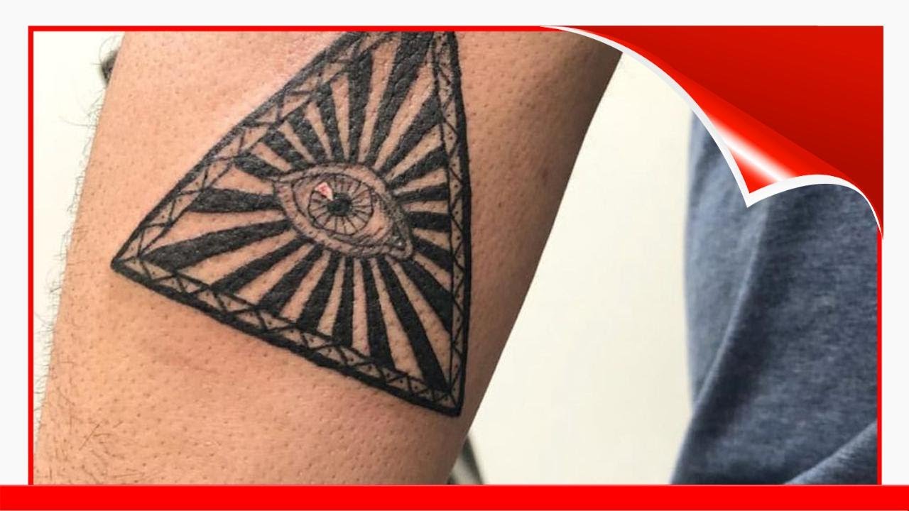 95+ Illuminati All Seeing Eye Tattoo Meaning & Designs For Men (2020) !