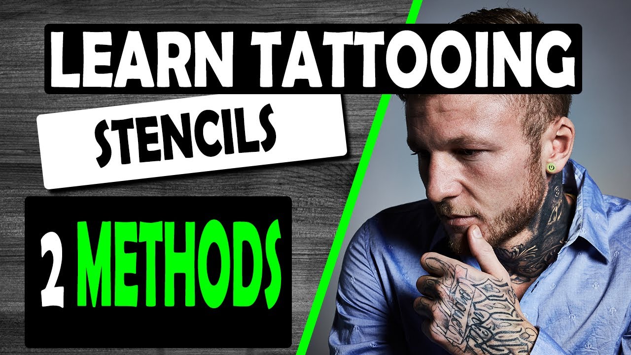 how to make a ✅ TATTOO STENCIL for beginners ✅