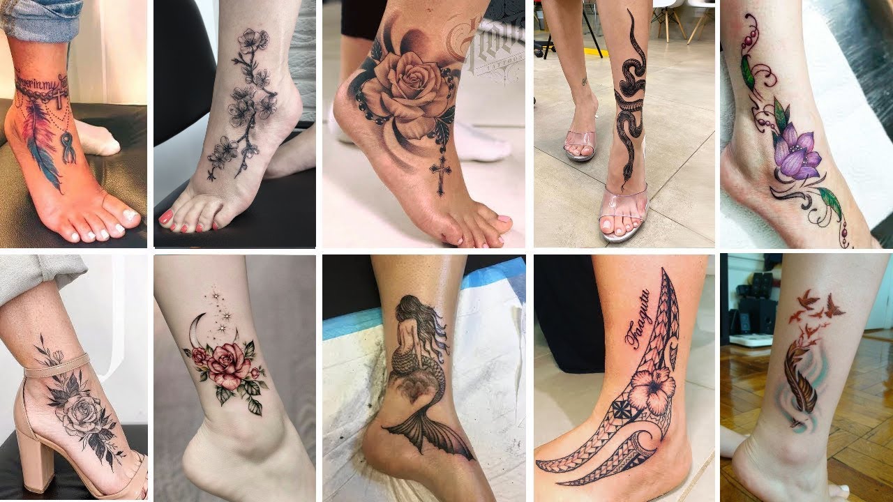 Ankle Tattoo Ideas For Women 2022 | Angle Tattoos For Girls 2022 |   Female Tattoo Designs 2022