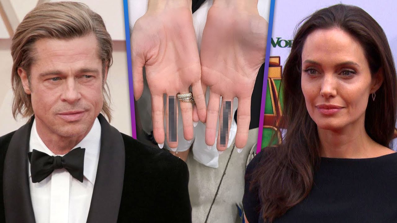 Angelina Gets New Middle Finger Tattoos: Why Fans Think They're About Brad Pitt