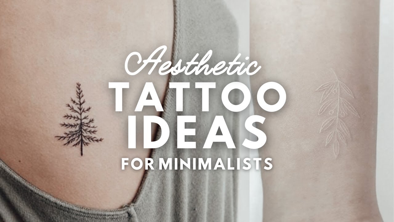 20 Minimal & Aesthetic Tattoo Ideas (+ My Tattoo)