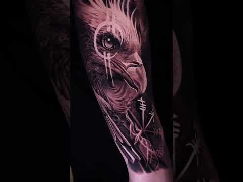 Eagle Tattoo #tattoo #eagle #aguia #tattoos #nature #naturetattoo #nordic #tatuagem #art #ink