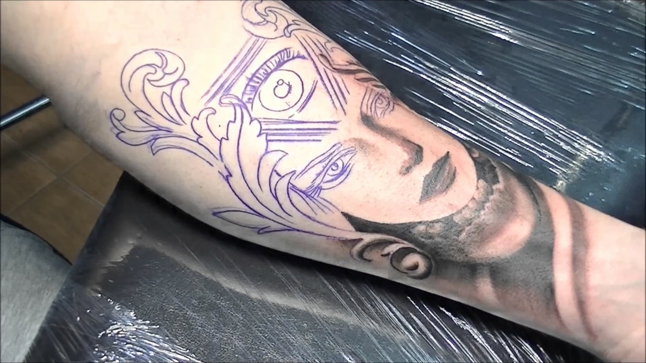 The third eye - Tattoo time lapse