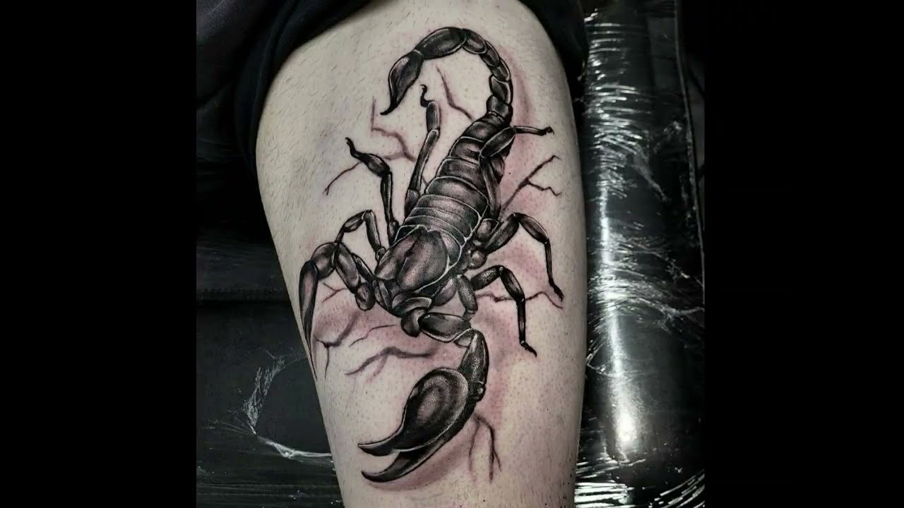 Scorpion Tattoos - Top 30 Incredible ideas #ScorpionTattooDesigns