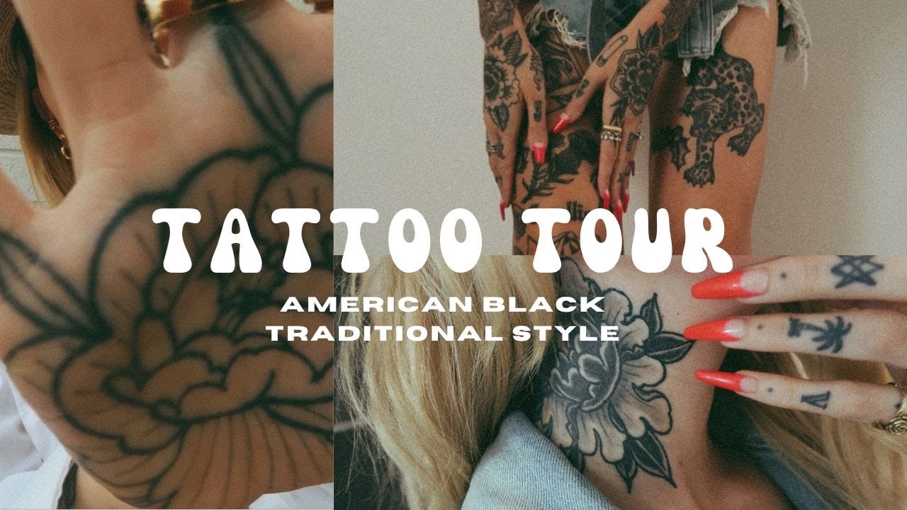 TATTOO TOUR FULL ARM SLEEVES & MORE | all of my Tattoos | tattoo tour 2023