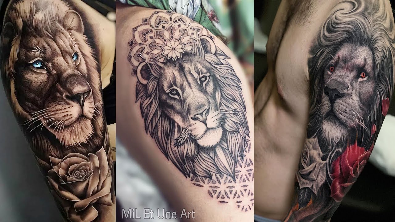 New Lion Tattoo Design and Ideas