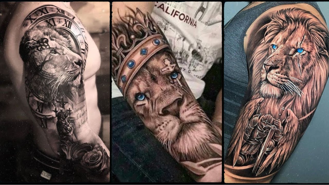 mesmerizing  Lion tattoos designs 2023 | Modern Beautiful Lion tattoos