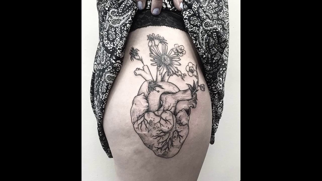 39 Inspiring Anatomical Heart Tattoos
