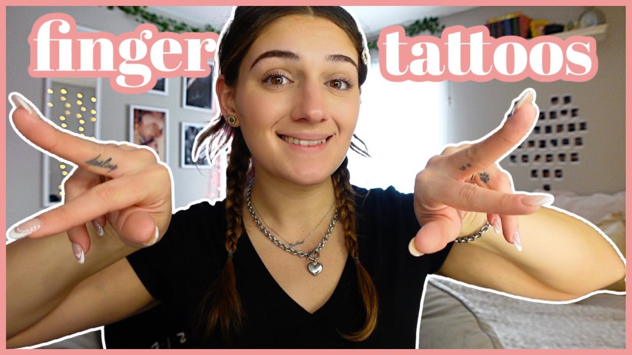 my experience getting finger tattoos (3 year update!)