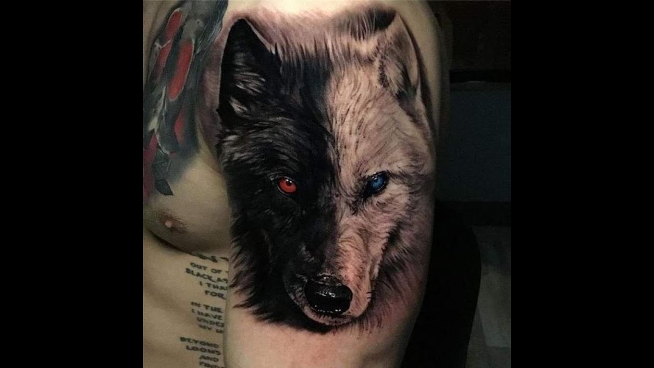 Wolf tattoo For Men | HD720p