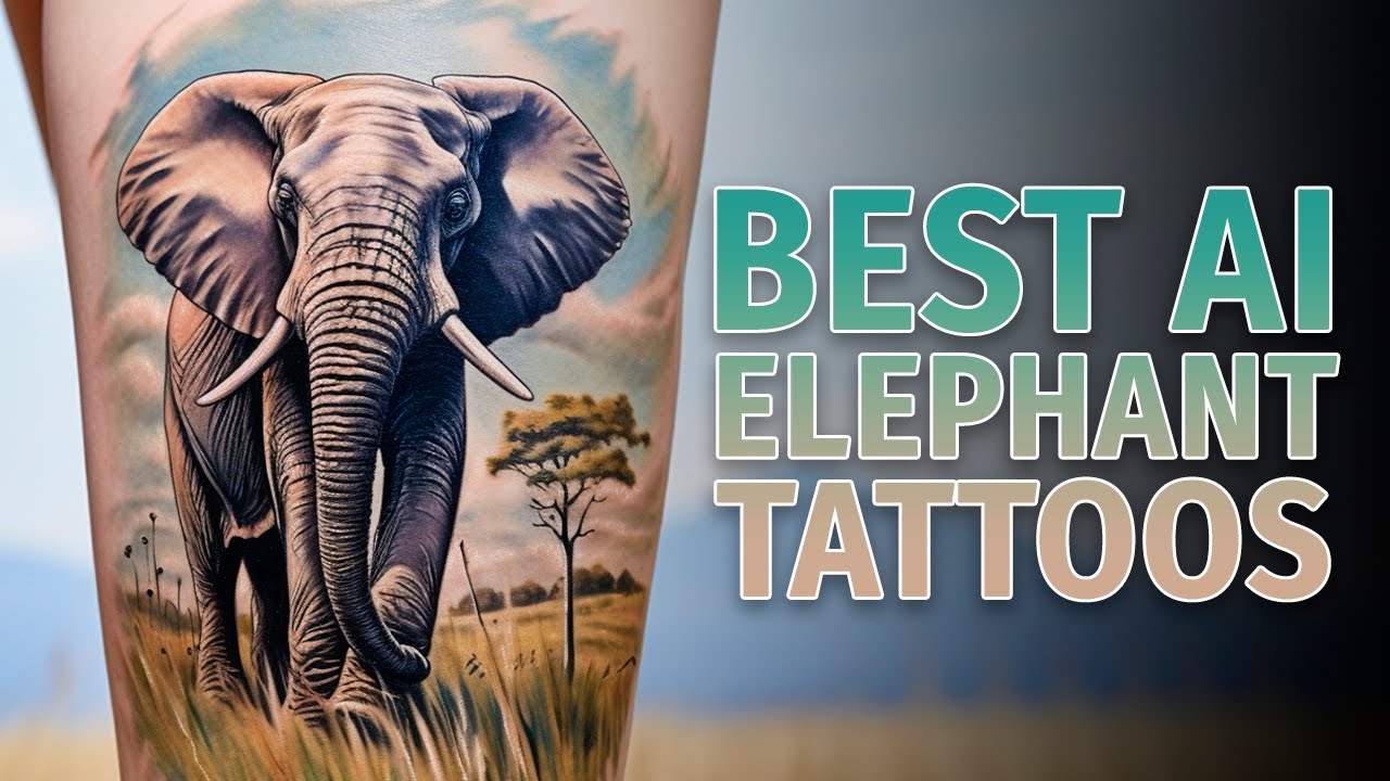 Elephant Tattoos: The Majesty of Elephants in Tattoo Form