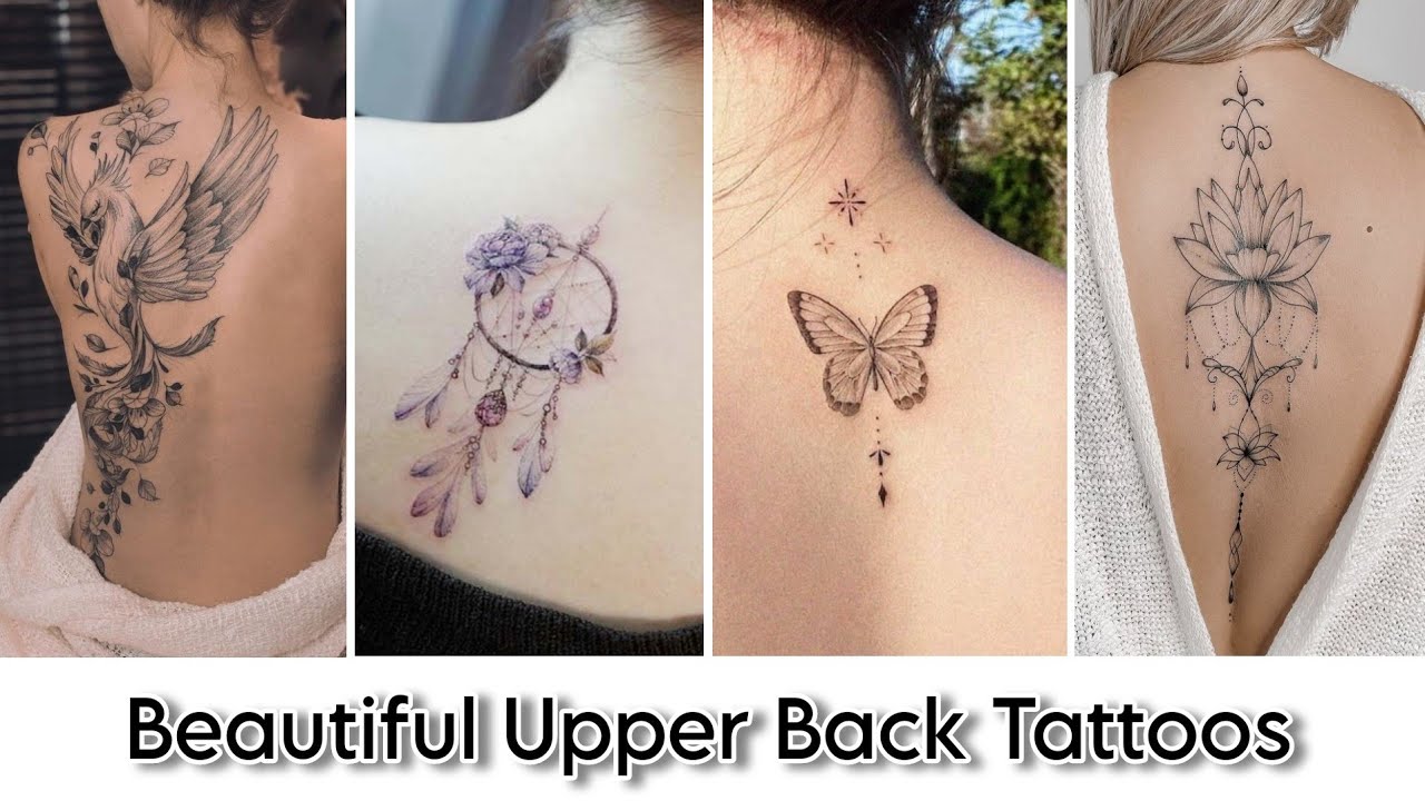 Most Beautiful Back Tattoos | Upper Back Tattoo Designs #tattoo #tattoos  #fashion #backtattoos