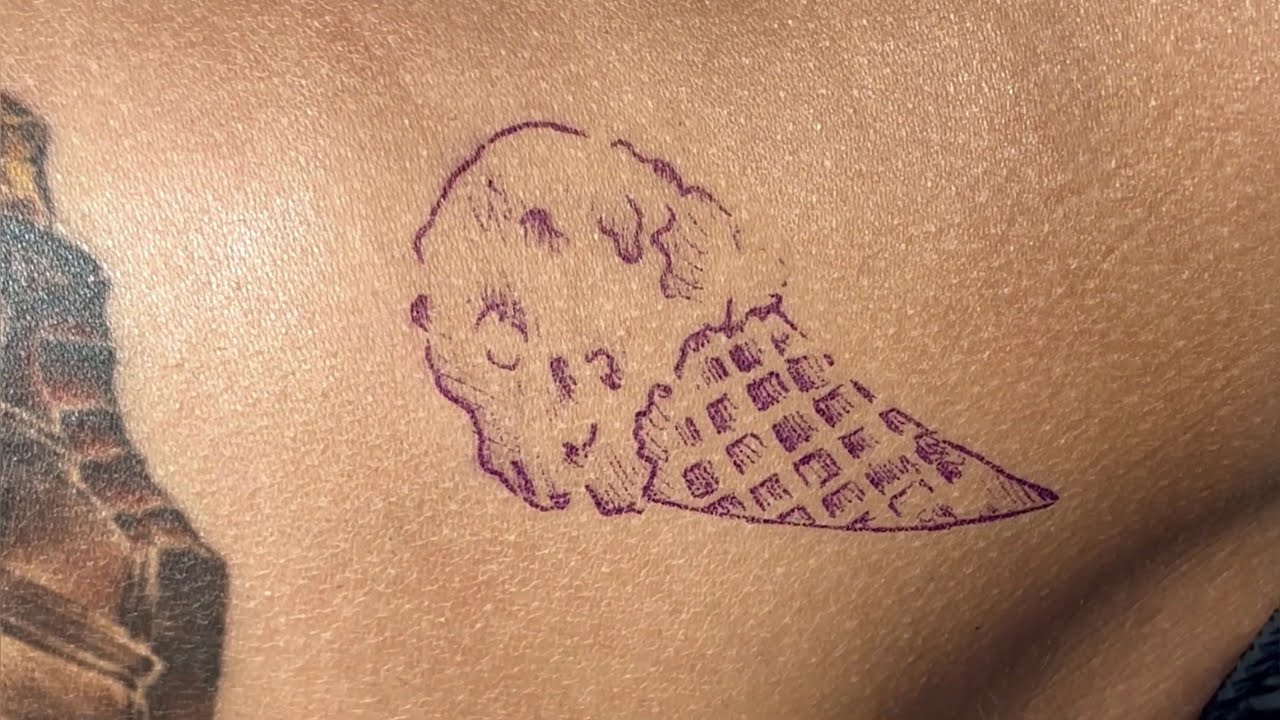 Ice Cream tattoo | 2x speed