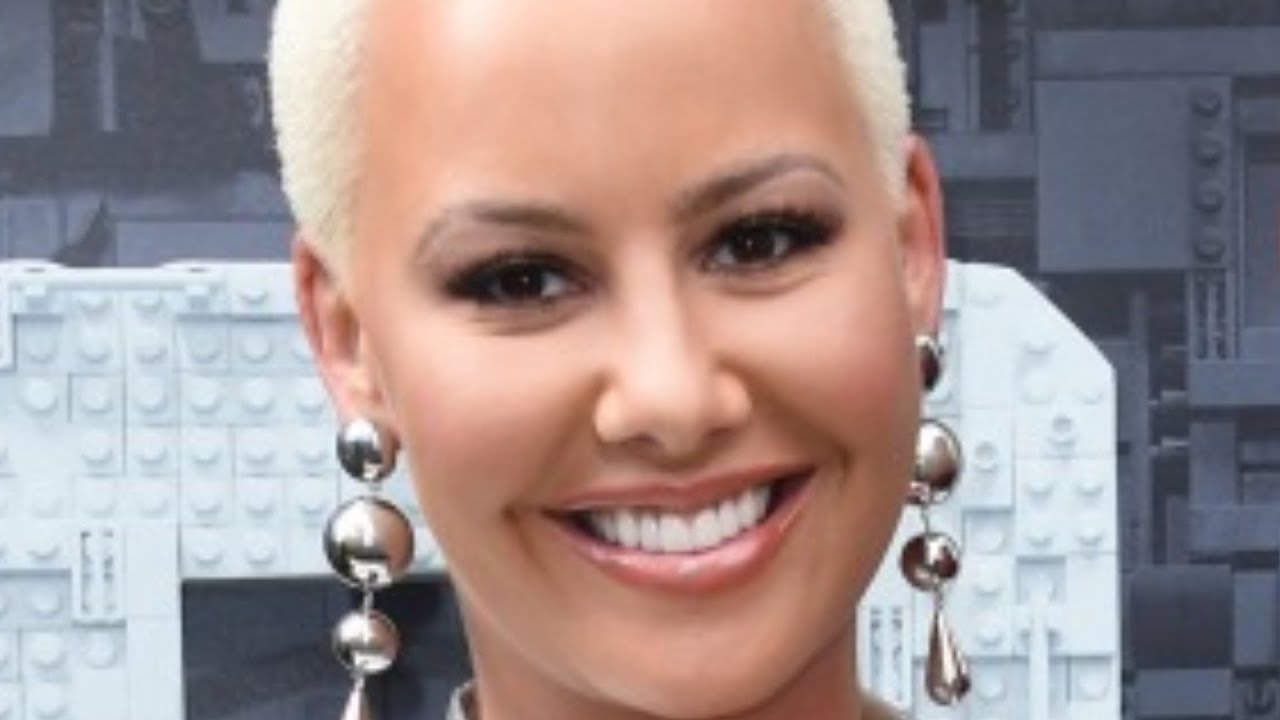 Amber Rose Debuts Huge Face Tattoo Dedicated To Sons