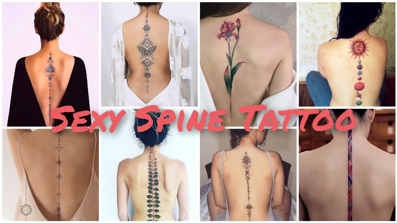 Spine Tattoos for women //Sexy Spine Tattoos // Back Tattoos