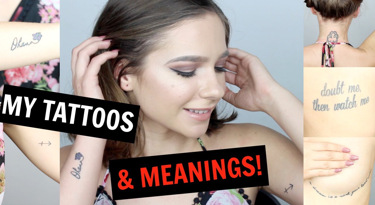 MY TATTOOS & THEIR MEANINGS