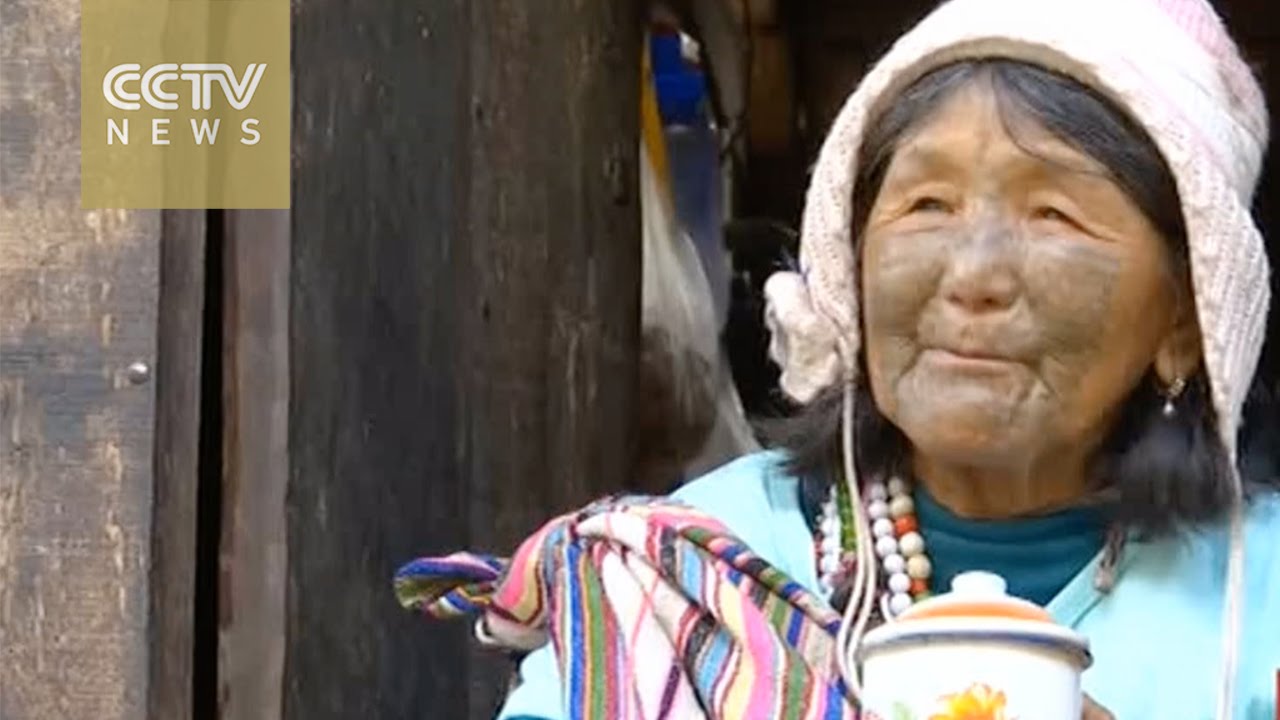 A glimpse at face-tattooed Derung people in SW China’s Yunnan Province