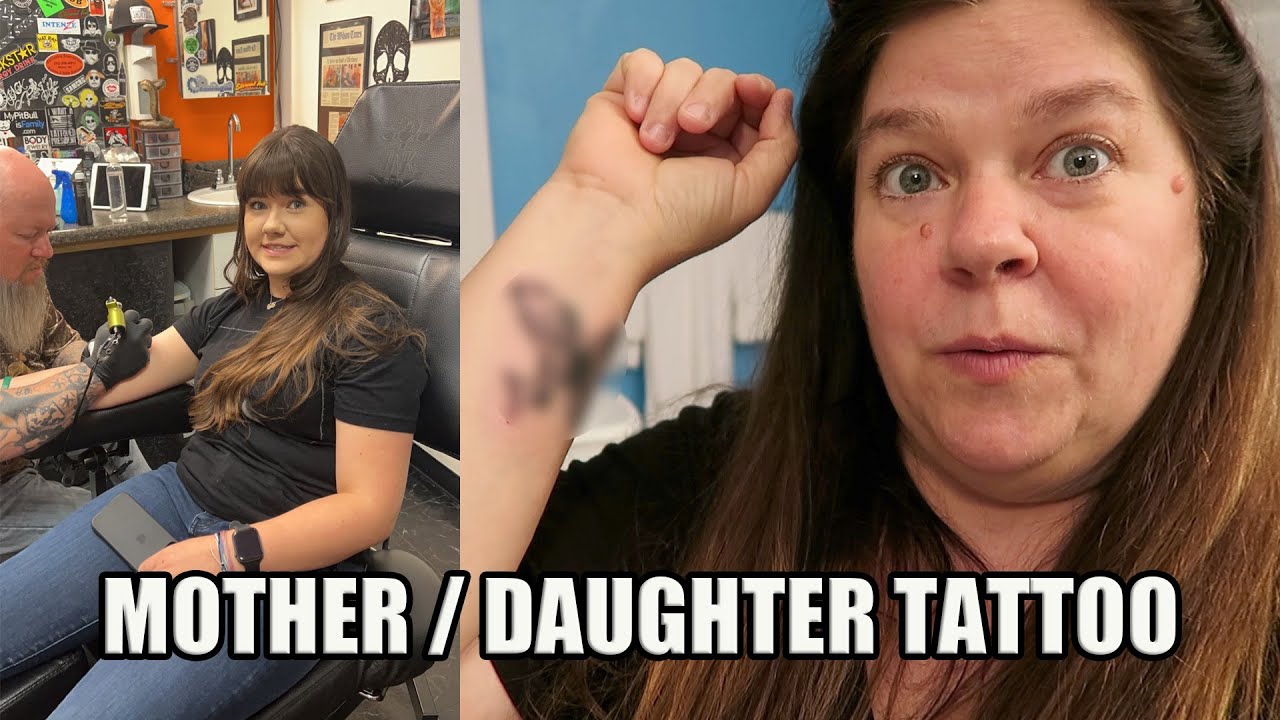 MOTHER DAUGHTER GET TATTOO TOGETHER!