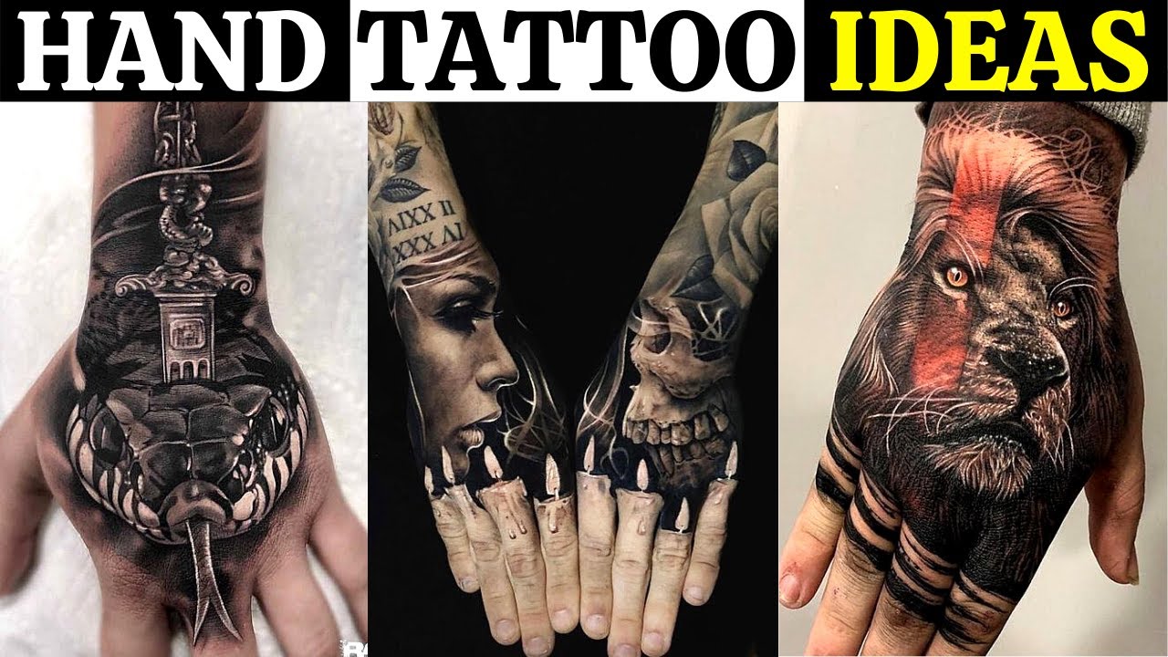 Amazing Hand Tattoo Ideas For Men | 160 Best Hand Tattoo Designs