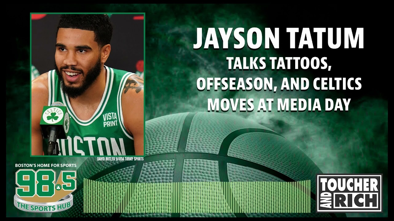 Jayson Tatum Talks Tattoos, NBA Offseason, and Celtics Moves