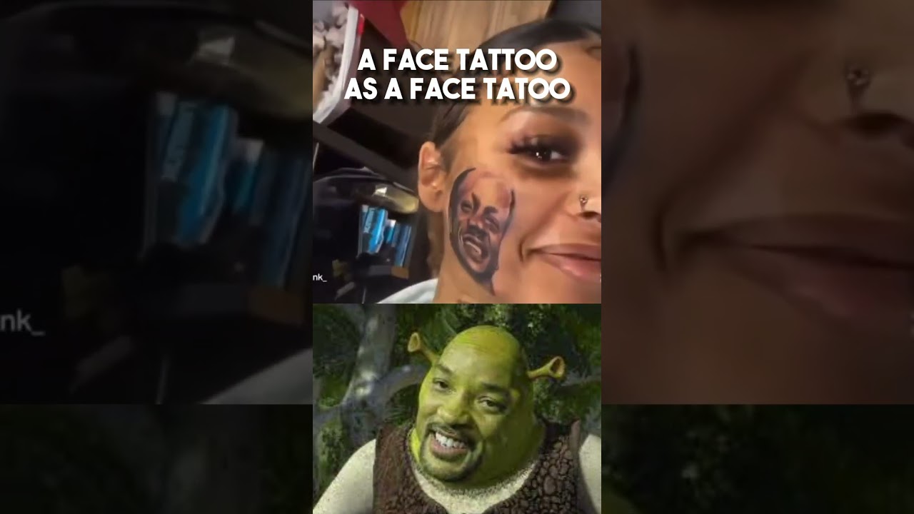 Face Tattoo as a #FaceTattoo