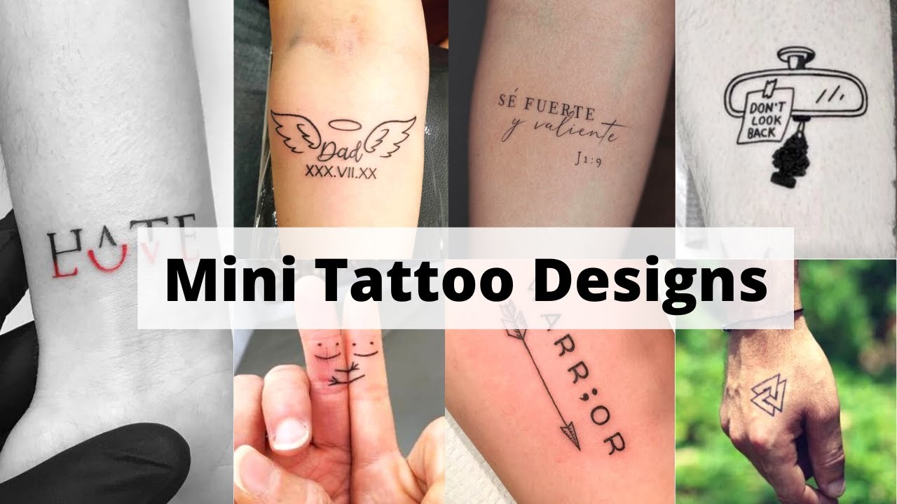 Mini Tattoo For Men | Minimalist tattoo men | Small tattoos for men - Lets style buddy