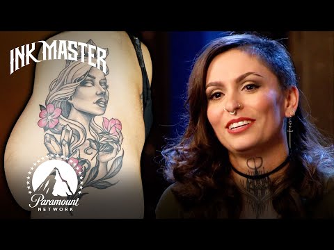 Every Single Angel Rose Tattoo 👼🌹 Ink Master