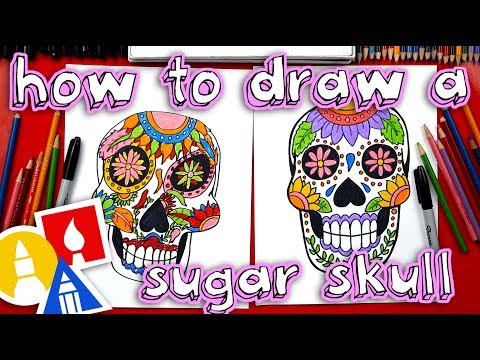 How To Draw A Sugar Skull