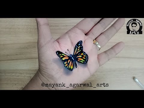 3D Butterfly Tattoo