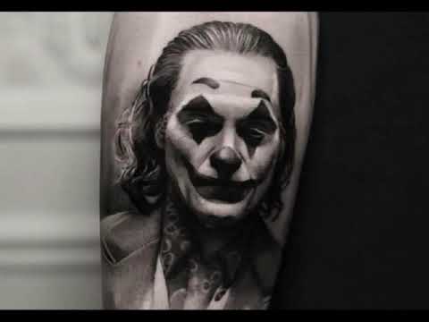 COOL JOAQUIN PHOENIX JOKER TATTOOS IDEAS 2020