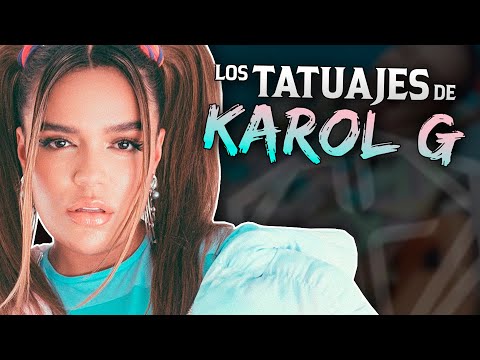 Este es el SIGNIFICADO de los TATUAJES de KAROL G | NB