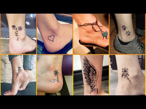 50+ Most Beautiful Ankle Tattoos For Girls 2023 | Attractive Ankle Tattoos | Women's Ankle Tattoos!