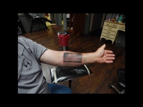 An American Flag Tattoo | Jason Asselin