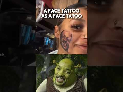 Face Tattoo as a #FaceTattoo