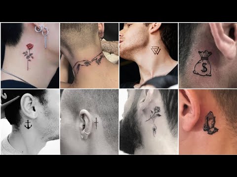 Small Neck Tattoo's For Men ||best tattoo's of 2023 || part - 2