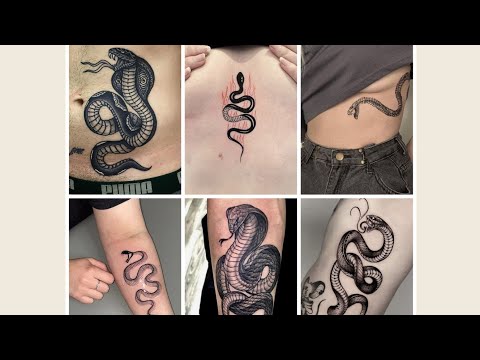 Top 50 Snake 🐍 Tattoo Design.!! Snake Tattoo Idea.!! 💡"Couples Tattoo Studio" #tattoodesign